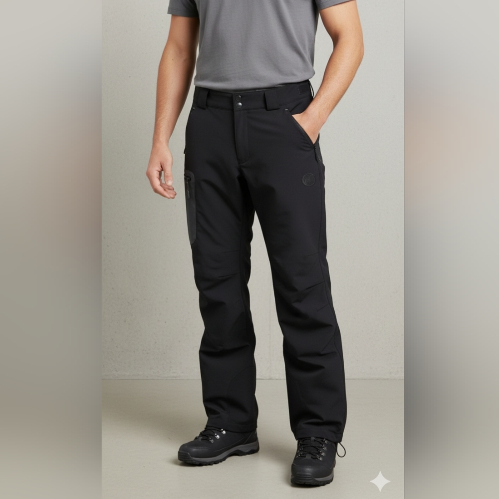 Mammut Black Cargo Pants with Gray Accent